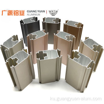 Profîlên Extrusion Pvdf Aluminium